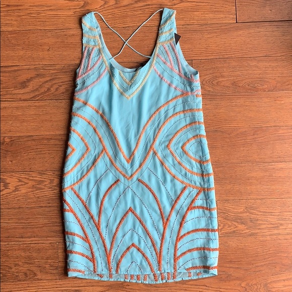 Greylin Beaded Dress - Picture 2 of 4